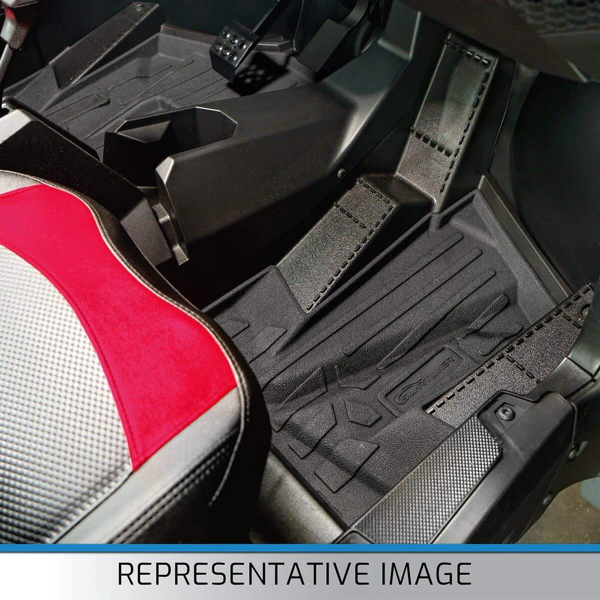 SmartLiner '20-'25 Kawasaki Teryx KRX 4 Seater Custom Fit Rugged Rubber Floor Liners