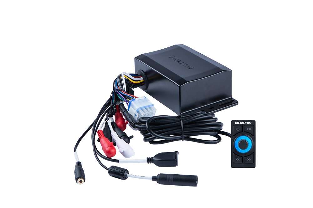 Memphis Audio Polaris RZR 6.5 Inch 75W RMS (150W Peak Power Handling) Front & Rear Speaker 300 Watt UTV Audio