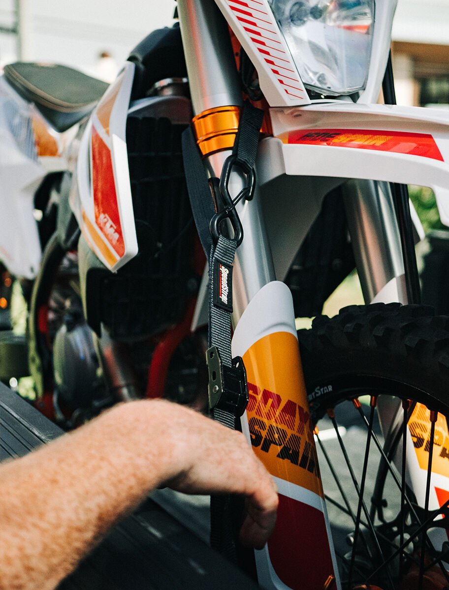 Speed Strap 1" x 10' Cam-Lock Tie Down with Snap S-Hooks and Soft-Tie - 2 Pack