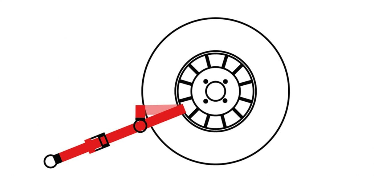 Speed Strap Heavy Duty Through the Wheel Tie Down