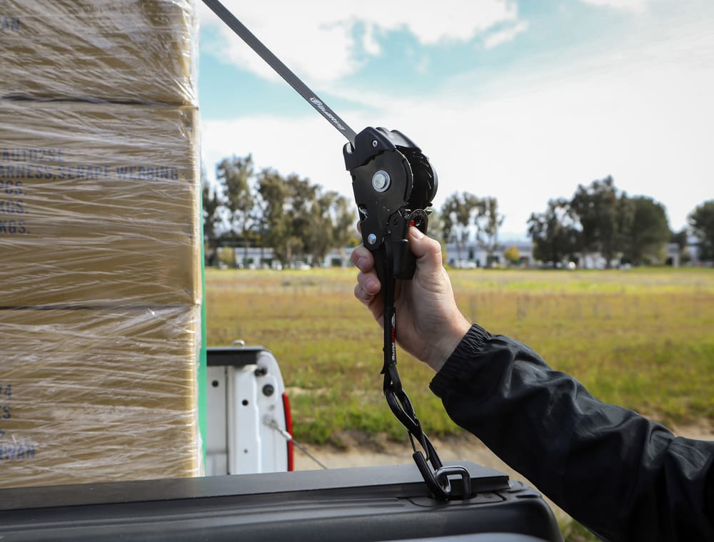 Speedstrap 1" x 10′ Retractable Ratchet Tie Down - 2 Pack