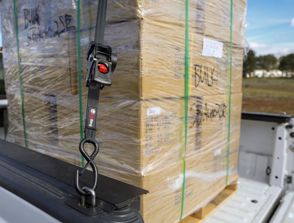 Speedstrap 1" x 10′ Retractable Ratchet Tie Down - 2 Pack