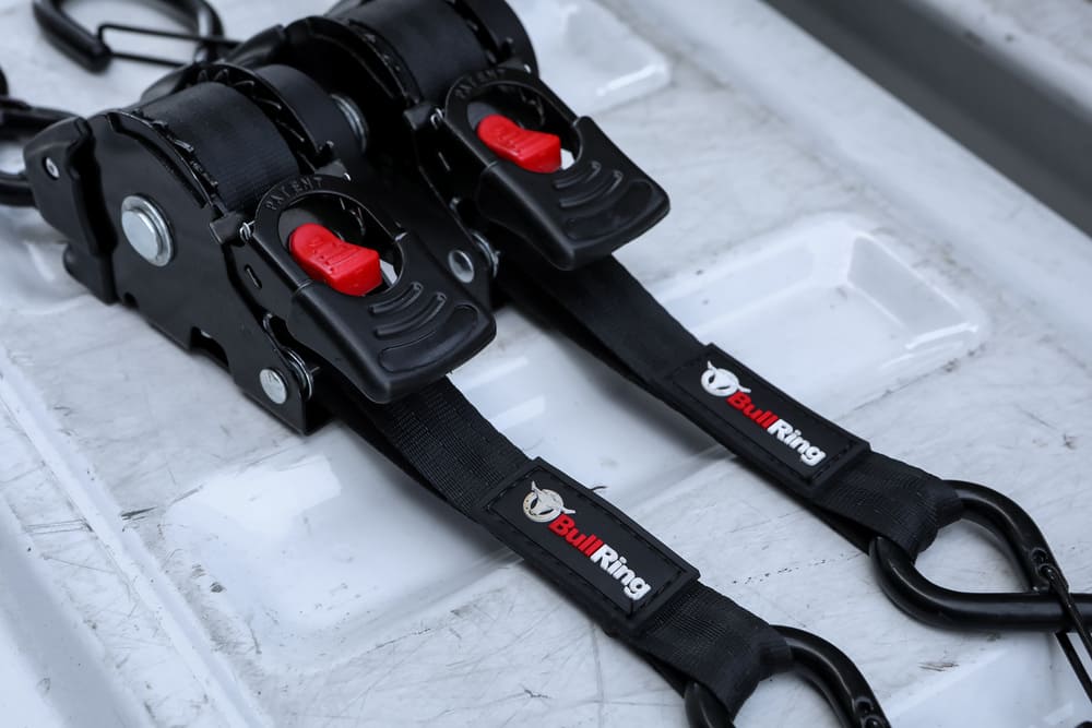 Speedstrap 1" x 10′ Retractable Ratchet Tie Down - 2 Pack