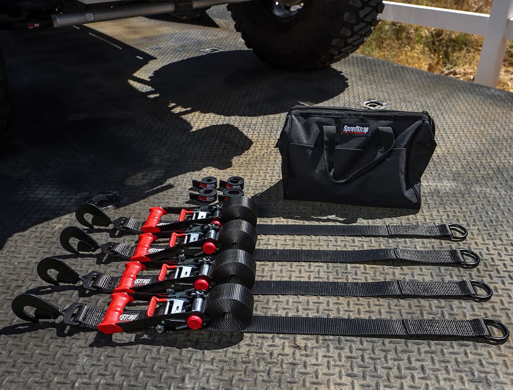 Speedstrap Heavy Duty Wheel Lasso Tie Down Kit