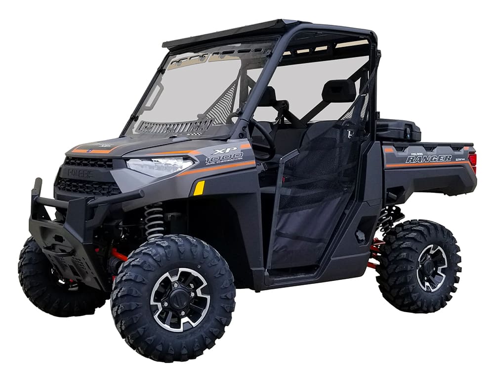 Spike '13+ Polaris Ranger Full-Size Scratch Resistant Multi-Vent Windshield