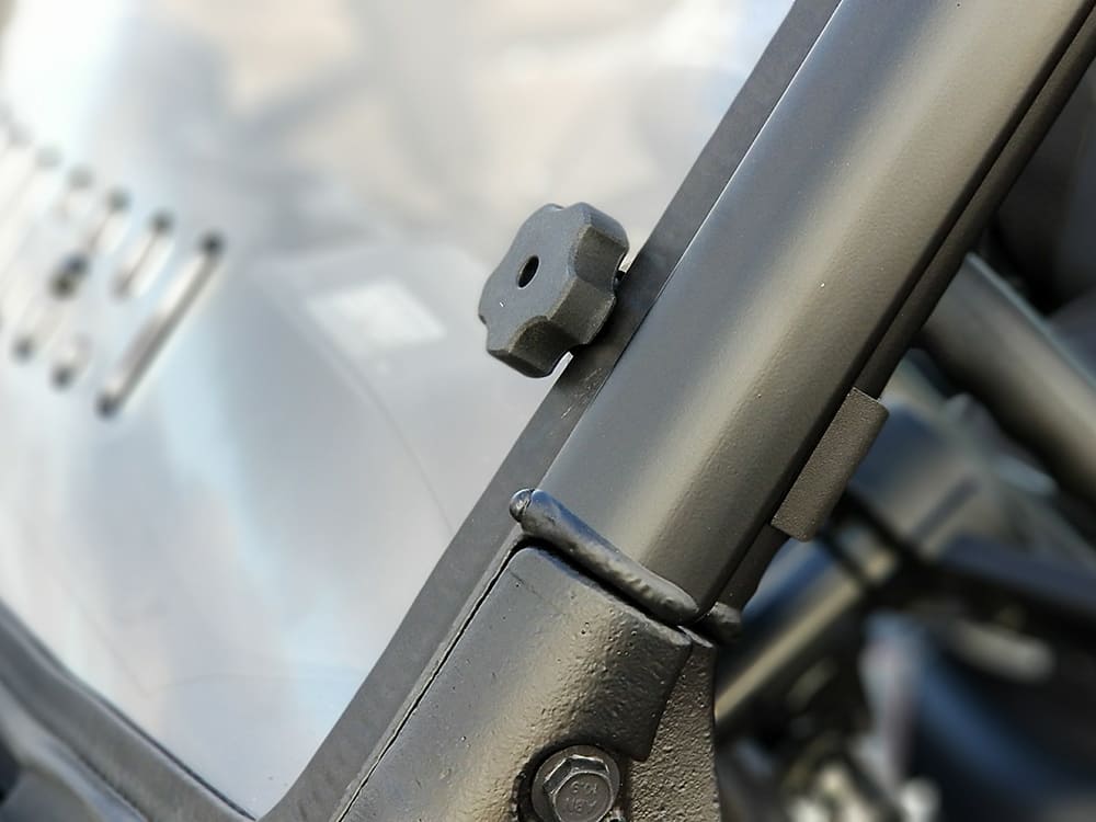 Spike '13+ Polaris Ranger Full-Size Scratch Resistant Multi-Vent Windshield