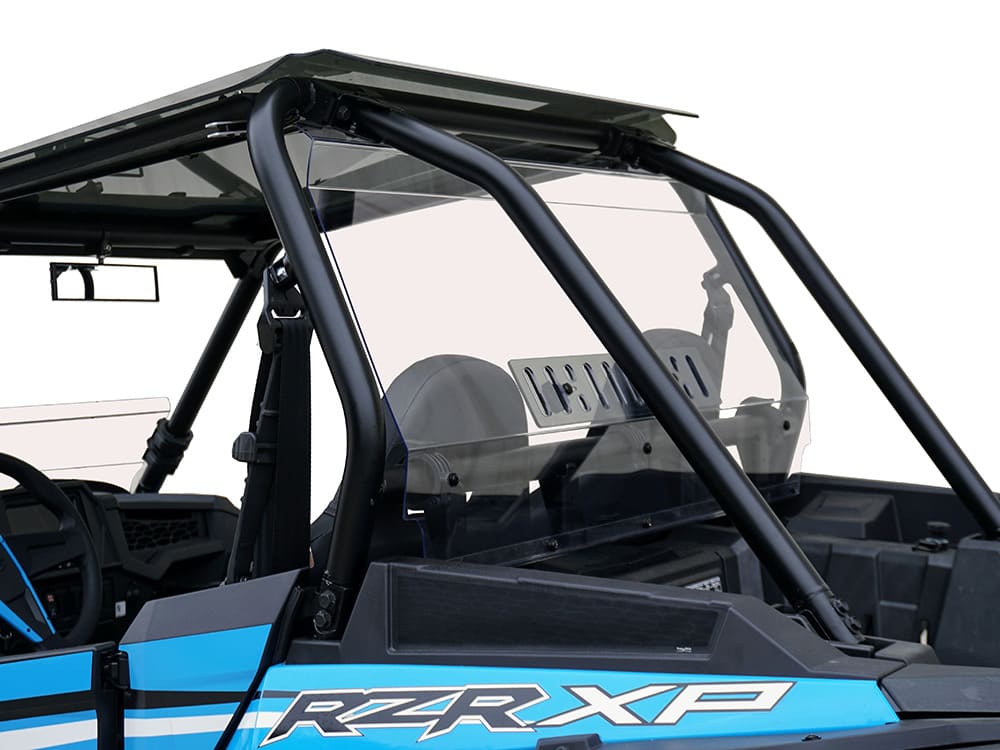 Spike '14-'22 Polaris RZR XP 1000 Rear Windshield with Vent