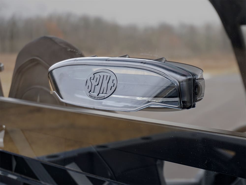 Spike '16-'25 Polaris General TRR Tinted Rear Windshield With Vent-GP