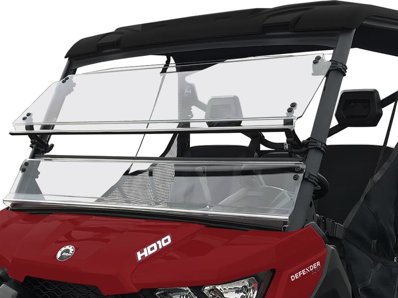 Spike '16+ Can-Am Defender Full Tilting Scratch Resistant Windshield