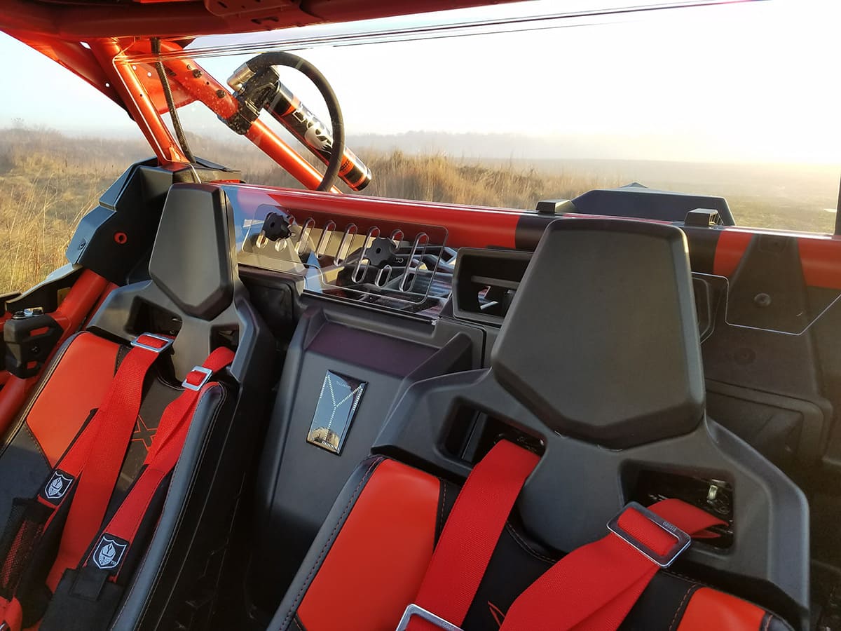 Spike '17+ Can-Am Maverick X3 Rear Windshield with Sliding Vent