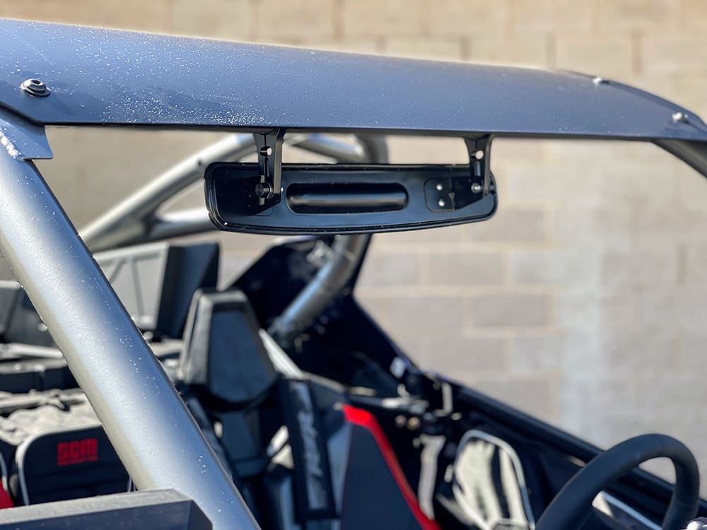 Spike 17" SCM 1.75"-2" Wide Angle Rear View Mirror