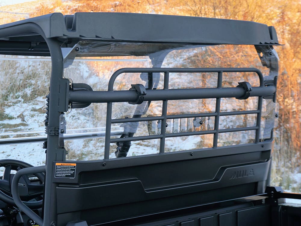 Spike '18-'25 Kawasaki Mule Pro MX Rear Vented Windshield - GP