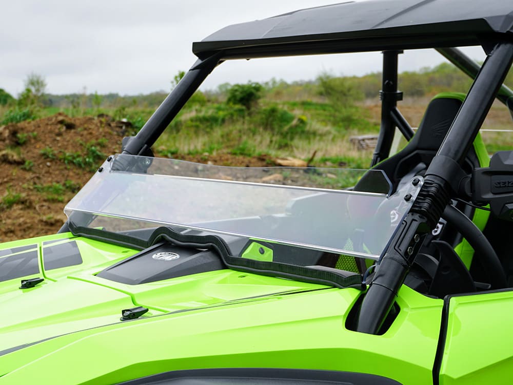 Spike '19-'25 Honda Talon Short Windshield - Hard Coated
