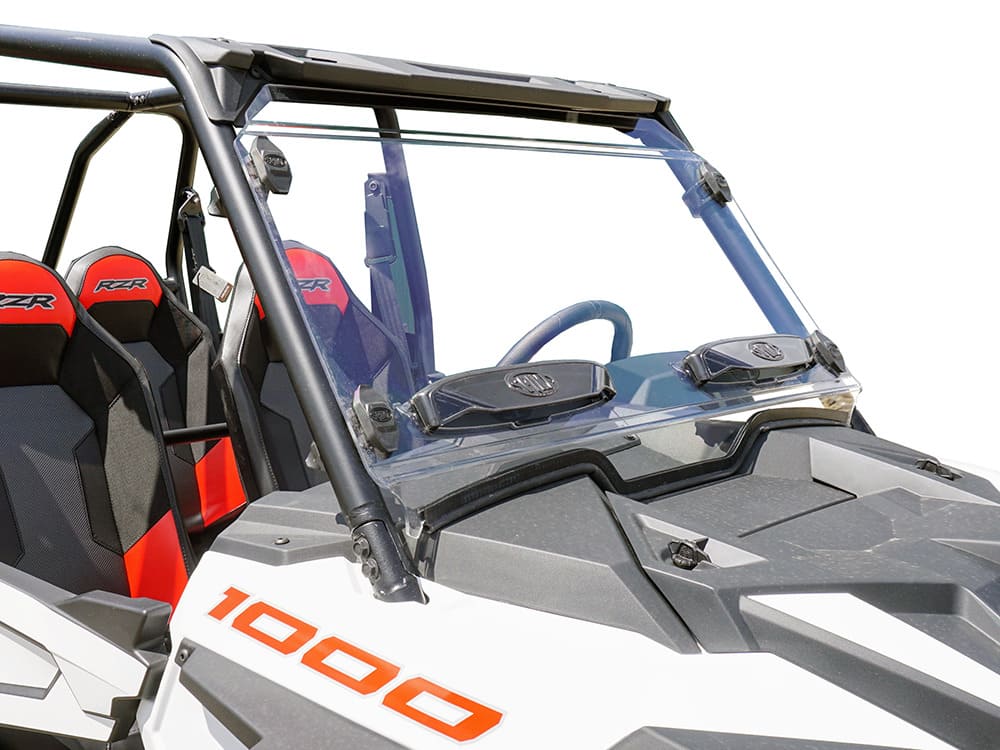 Spike '19+ Polaris RZR Full TRR/Vented Windshield - Hard Coated