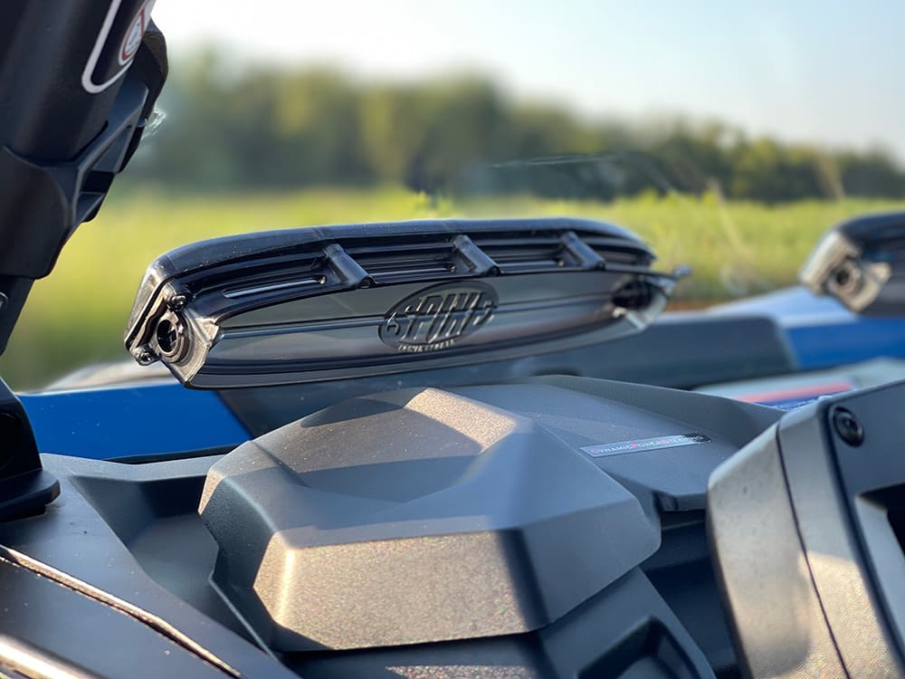 Spike 21'+ Can Am Maverick Trail/Sport & Commander Front Windshield With Dual Vents - HC