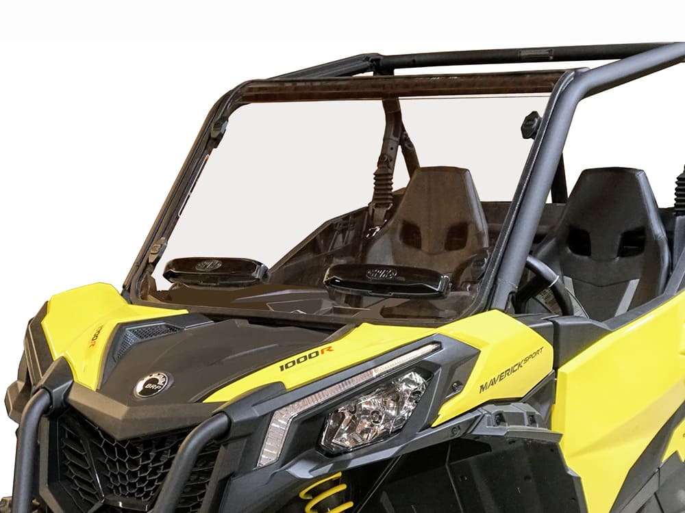 Spike 21'+ Can Am Maverick Trail/Sport & Commander Front Windshield With Dual Vents - HC