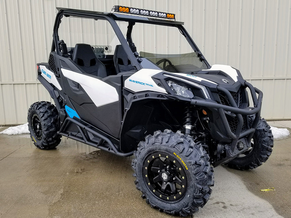 Spike '21+ Can-Am Maverick Trail/Sport & Commander Tinted Half Windshield - GP