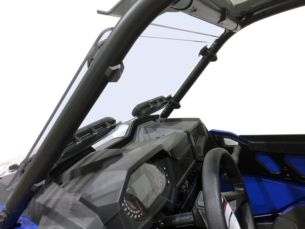 Spike '21+ Polaris RZR 900/1000 Trail Front Venting Windshield - Hard Coated