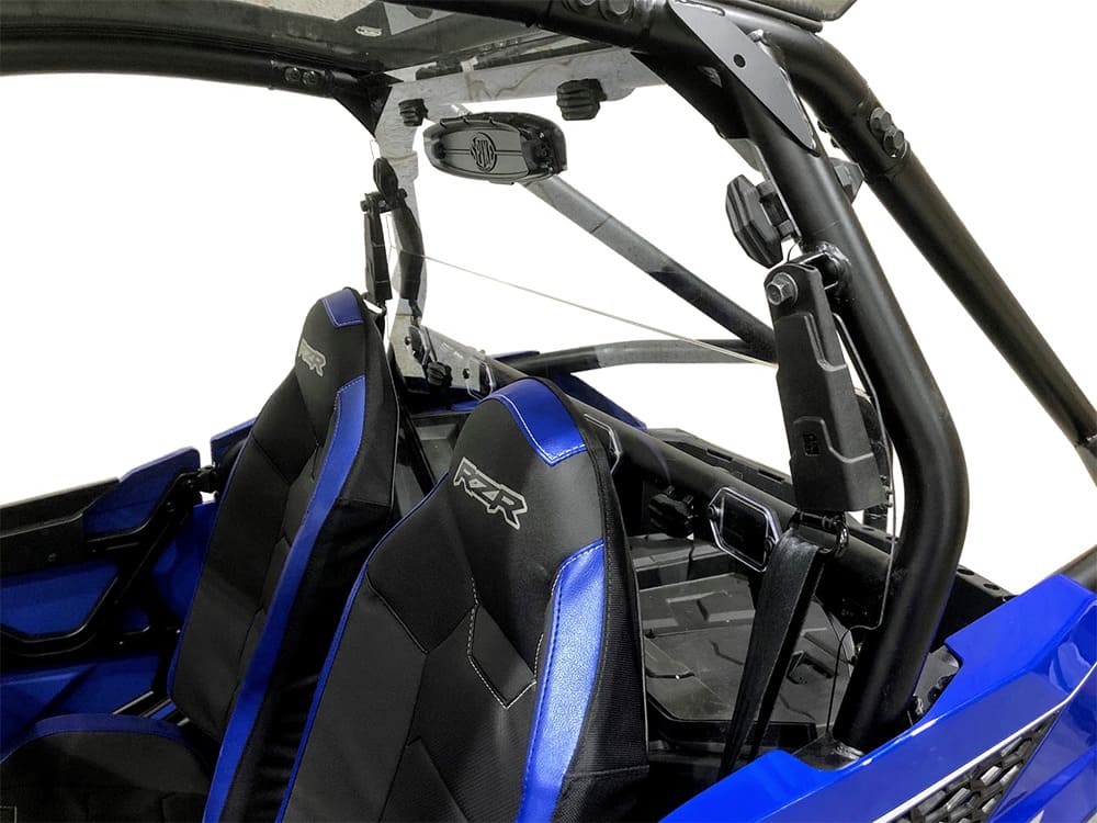 Spike '21+ Polaris RZR 900/1000 Trail Rear Vented Windshield - GP