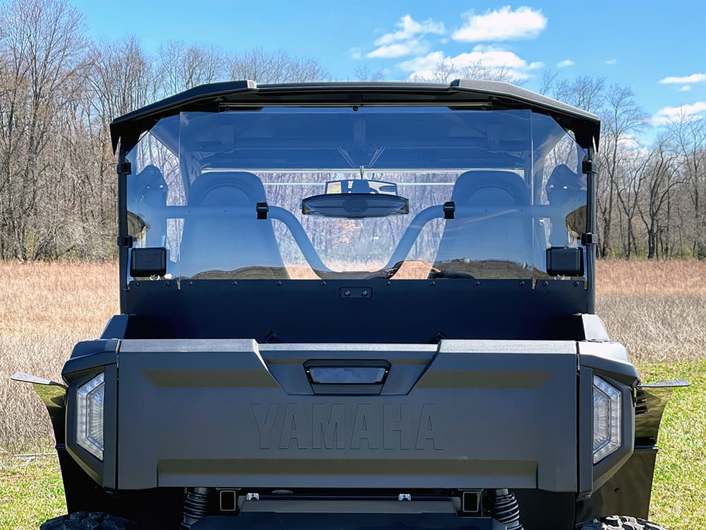 Spike '21+ Yamaha Wolverine RMAX 2-Seat Rear Windshield - GP