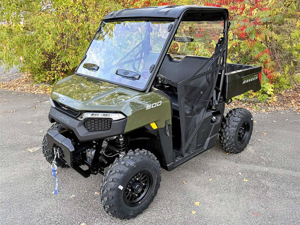Spike '26+ Polaris Ranger 500 Windshield w/ Comfort Flow Vents-Hard Coated