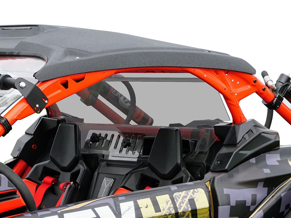 Spike Can Am Maverick X3 Rear Tinted/Vented Windshield