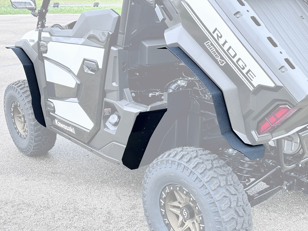 Spike Kawasaki Ridge Full Set Fender Flares
