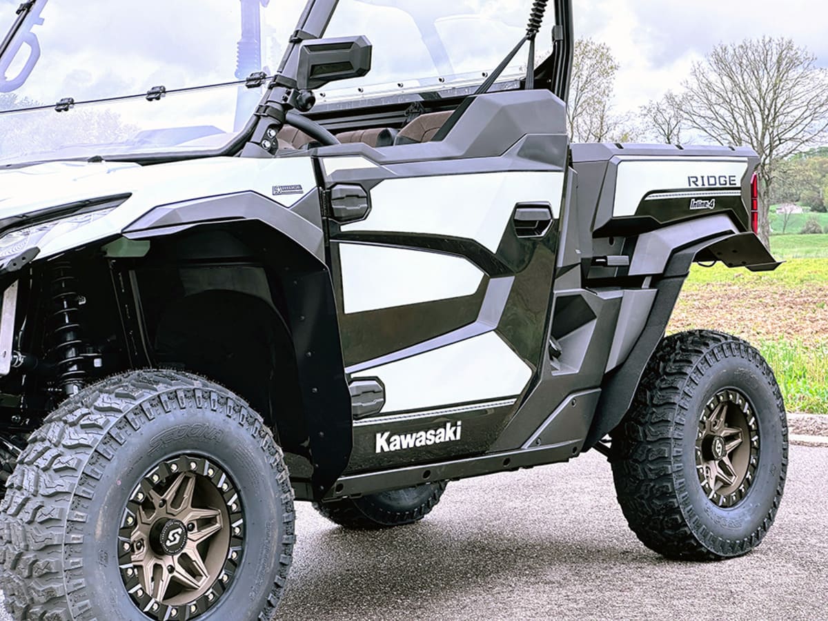 Spike Kawasaki Ridge Full Set Fender Flares