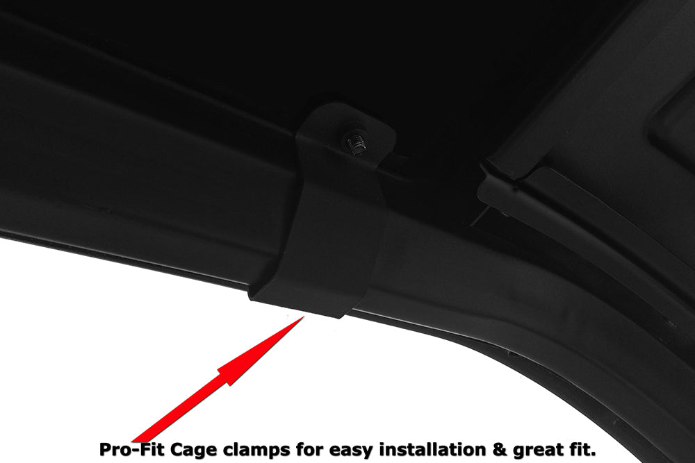 Spike Polaris Ranger Full Size ABS Hard Plastic Roof - Pro Fit Cage