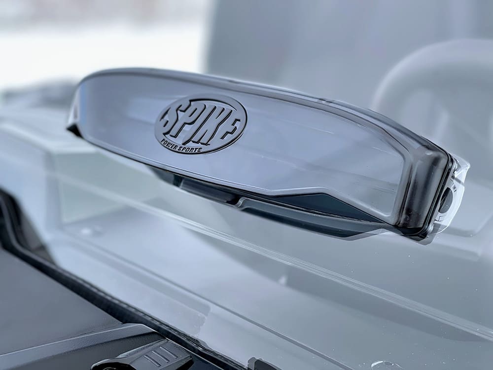 Spike Polaris Ranger Mid-Size Pro-Fit Full Vented Windshields with Hard Coated