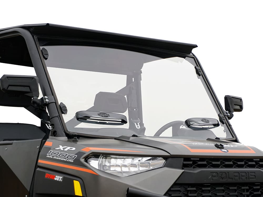 Spike Polaris Ranger Pro-Fit Full Size Venting Windshield with TRR Mounting System