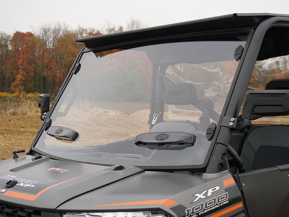 Spike Polaris Ranger Pro-Fit Full Size Venting Windshield with TRR Mounting System