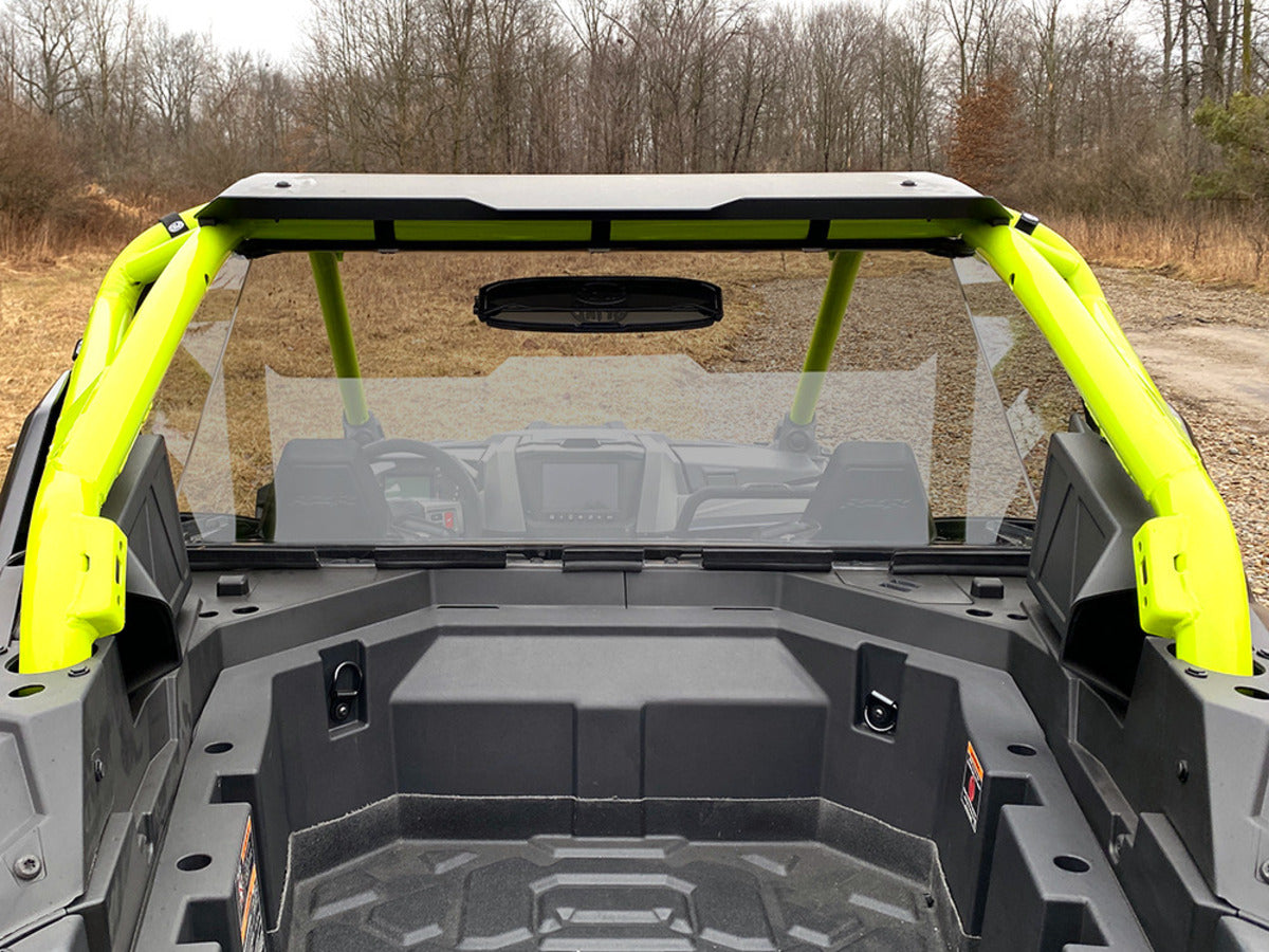 Spike Polaris RZR Pro R Rear Tinted/Vented Windshield-GP