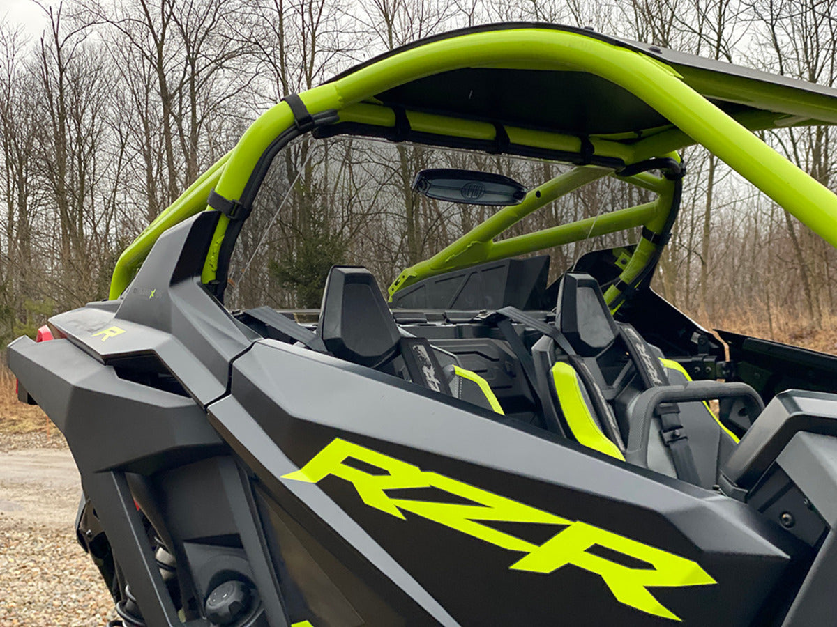 Spike Polaris RZR Pro R Rear Tinted/Vented Windshield-GP