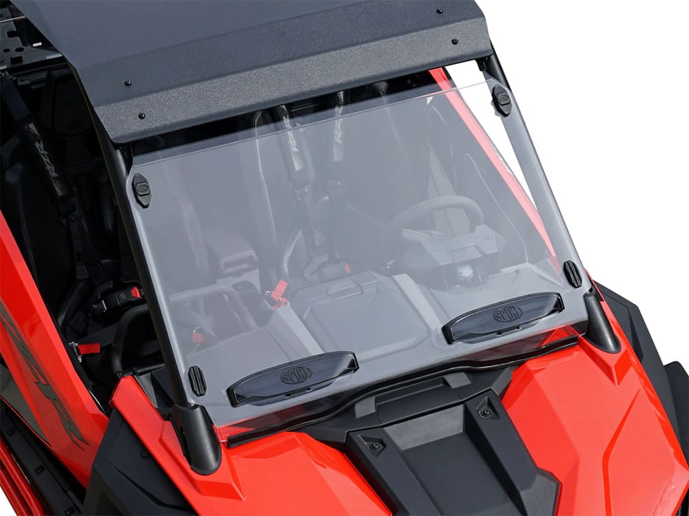 Spike Polaris RZR PRO Venting Windshield Featuring Tool Less Rapid Release