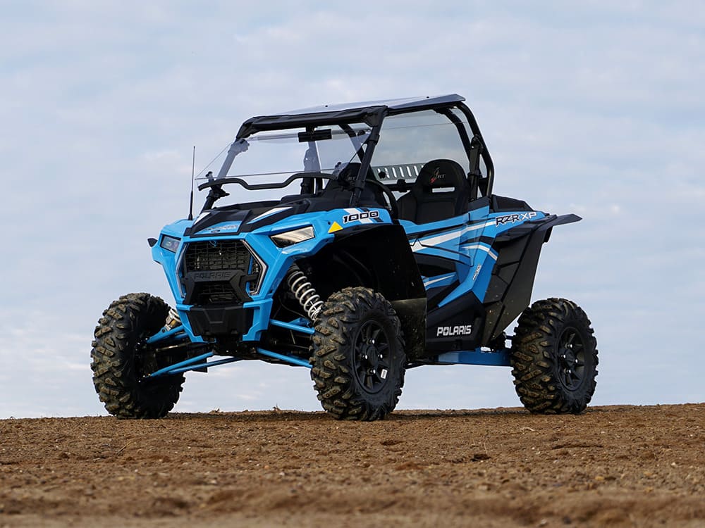 Spike Polaris RZR XP 1000/Turbo Full Tilting Windshield
