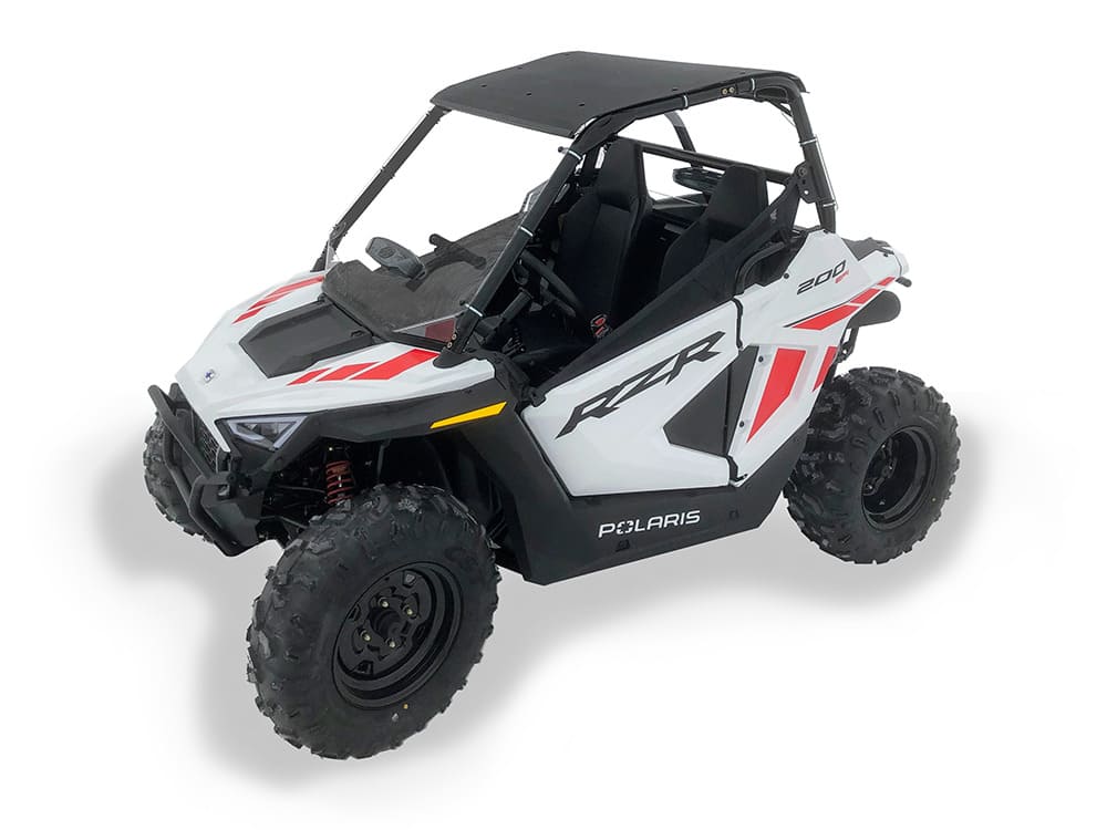 Spike Polaris RZR Youth 200 Roof & Windshield Combo