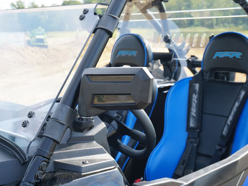 Spike Re-Flex Adjustable Side Mirrors - 2" Pair