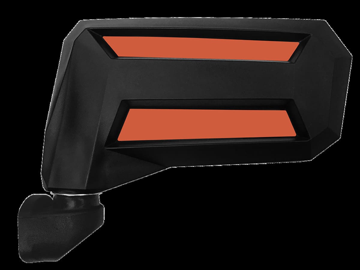 Spike Re-Flex Side View Mirrors Pro-Fit Clamp - Pair