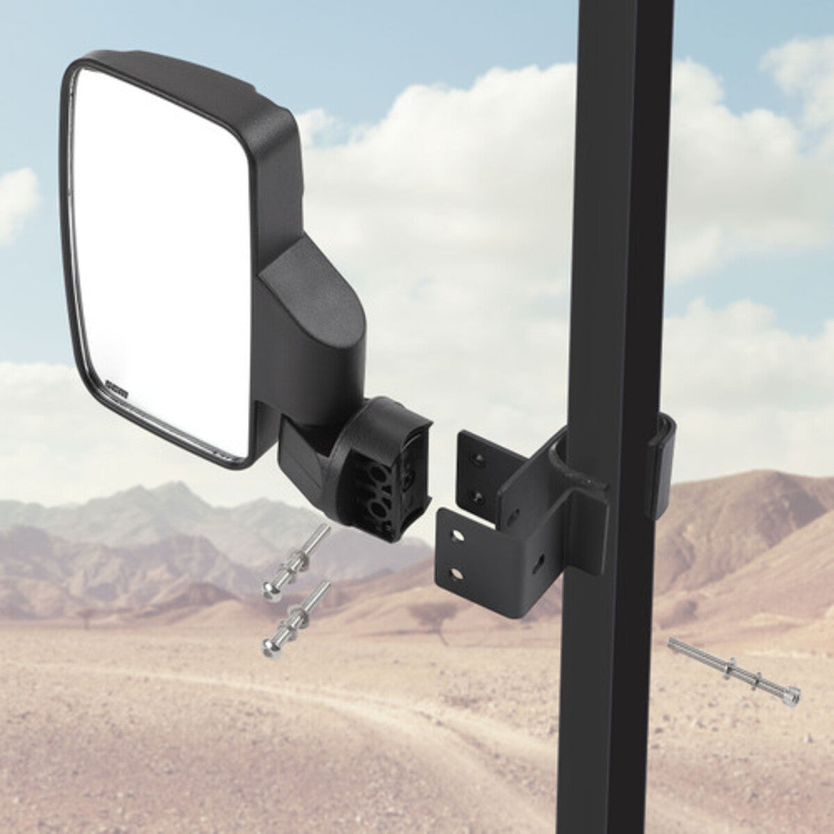 Spike SCM Side View Mirrors for Pro-Fit Roll Cages - 1 Pair