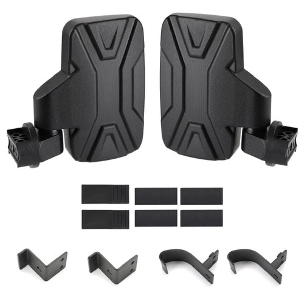 Spike SCM Side View Mirrors for Pro-Fit Roll Cages - 1 Pair