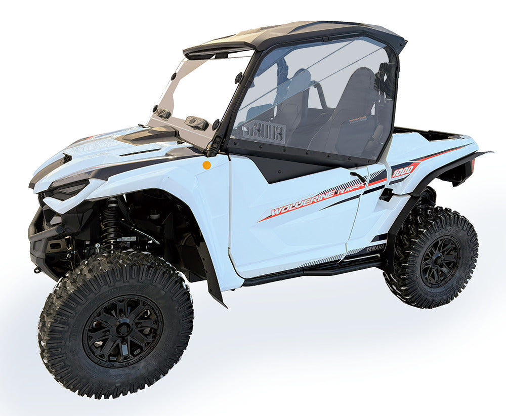 Spike Yamaha Wolverine X2/RMAX-2 Tinted Polycarbonate Upper Door Kit