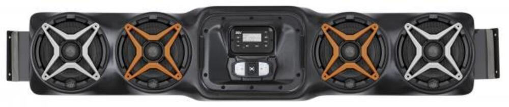 SSV Works '10-'19 Can-Am Commander Big Red Bluetooth 4-Speaker Overhead Weather Proof Sound Bar