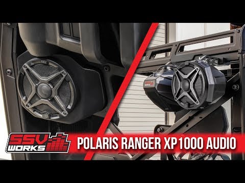 SSV Works '18+ Polaris Ranger XP 1000 2-Speaker SSV Works Audio System