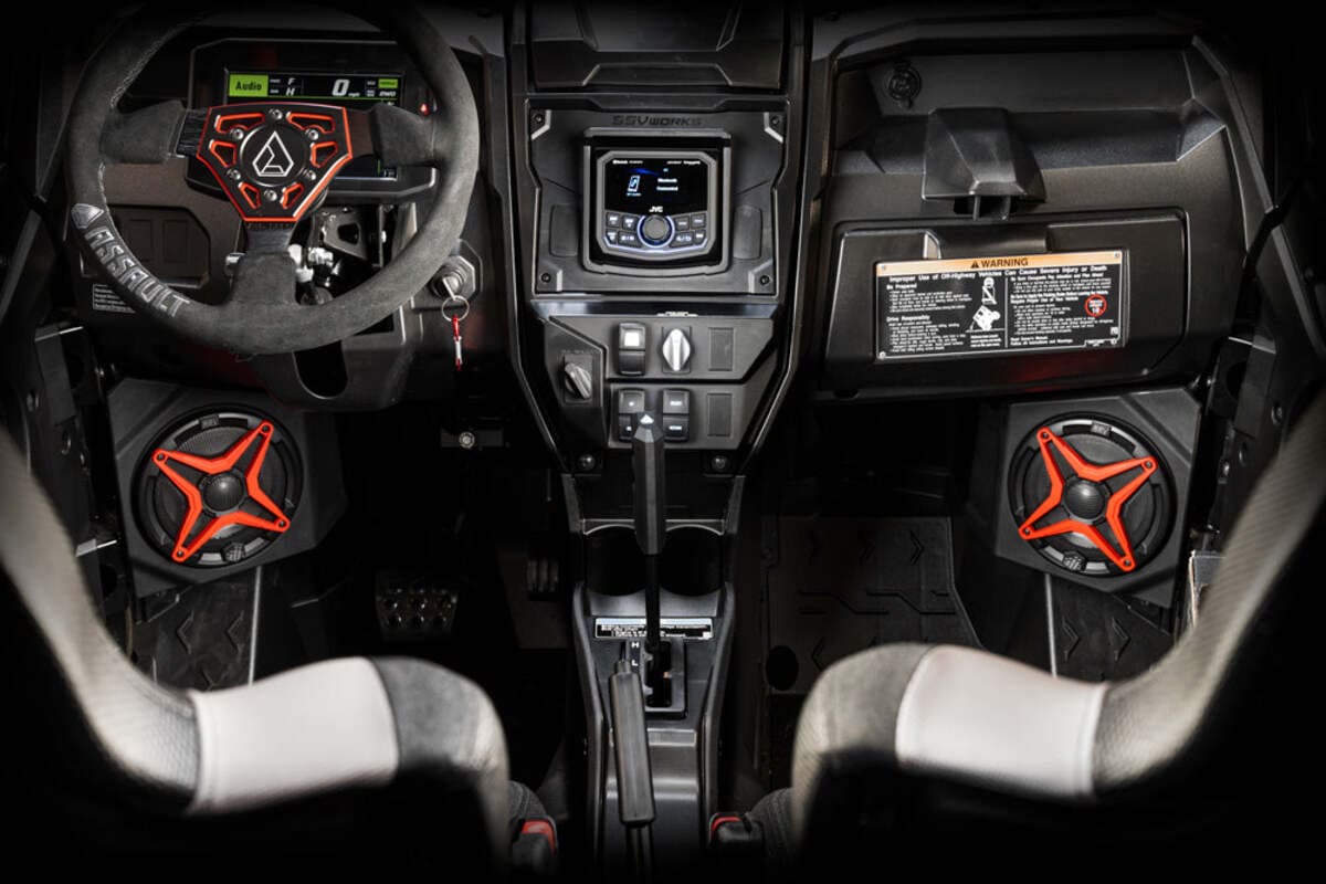 SSV Works '20-'24 Kawasaki KRX1000 Front Kick Speaker Pods