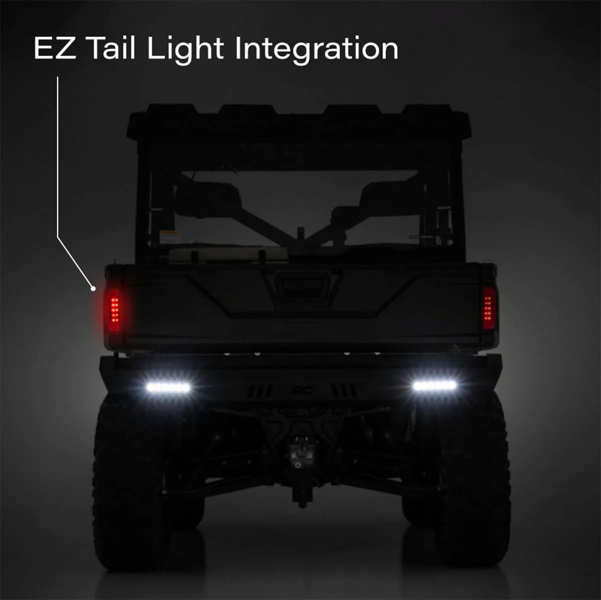 SSV Works '20-'26 Can-Am Defender Front Fang Lights w/Taillight Integration Plug-&-Play Turn-Signal Kit