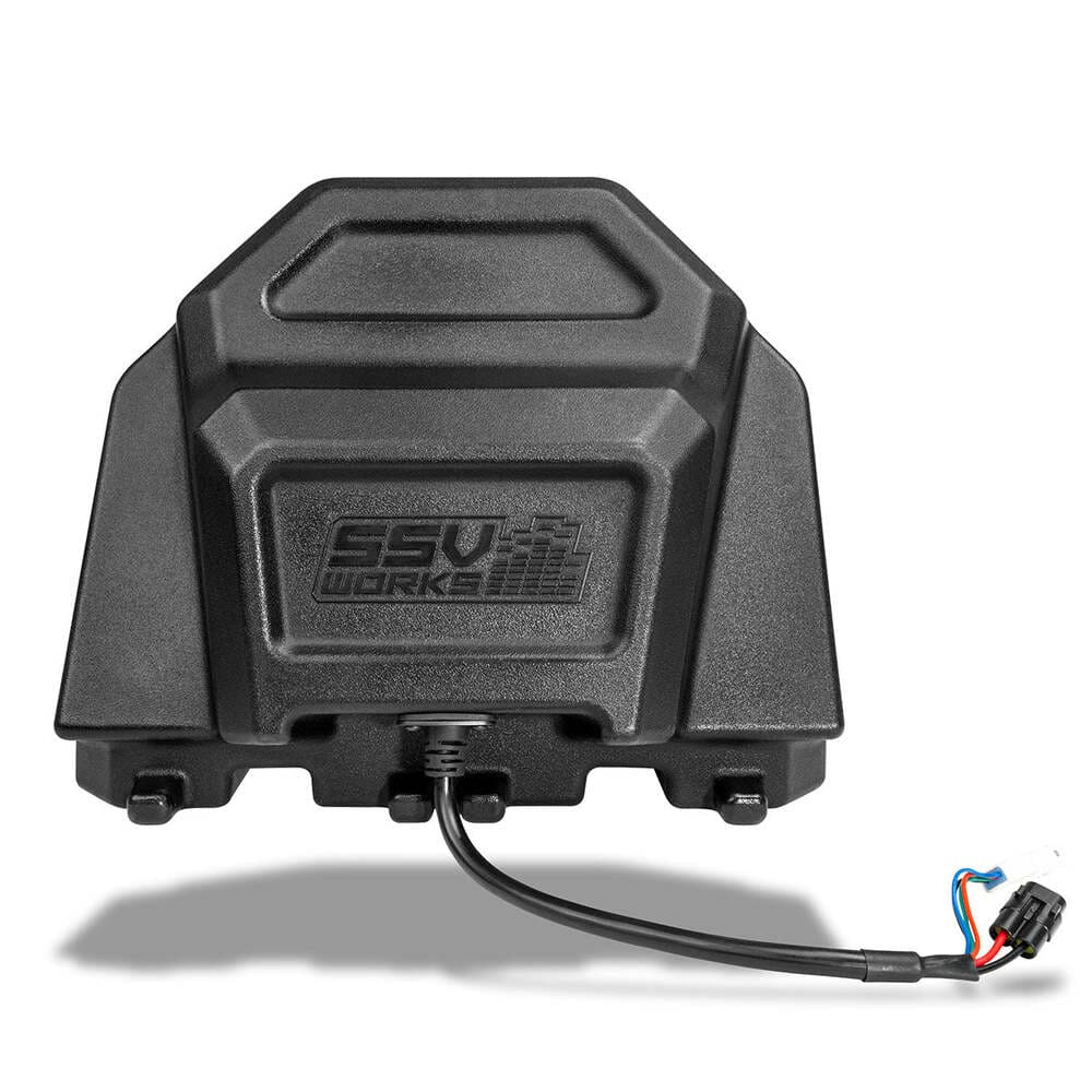 SSV Works '20-'26 Polaris RZR Turbo R Front 6.5" Rear Hump Speaker Pods