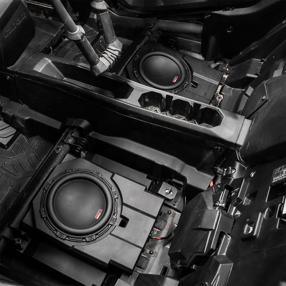SSV Works Can-Am Maverick R Max Rear Seat (LH or RH) Subwoofer Enclosure