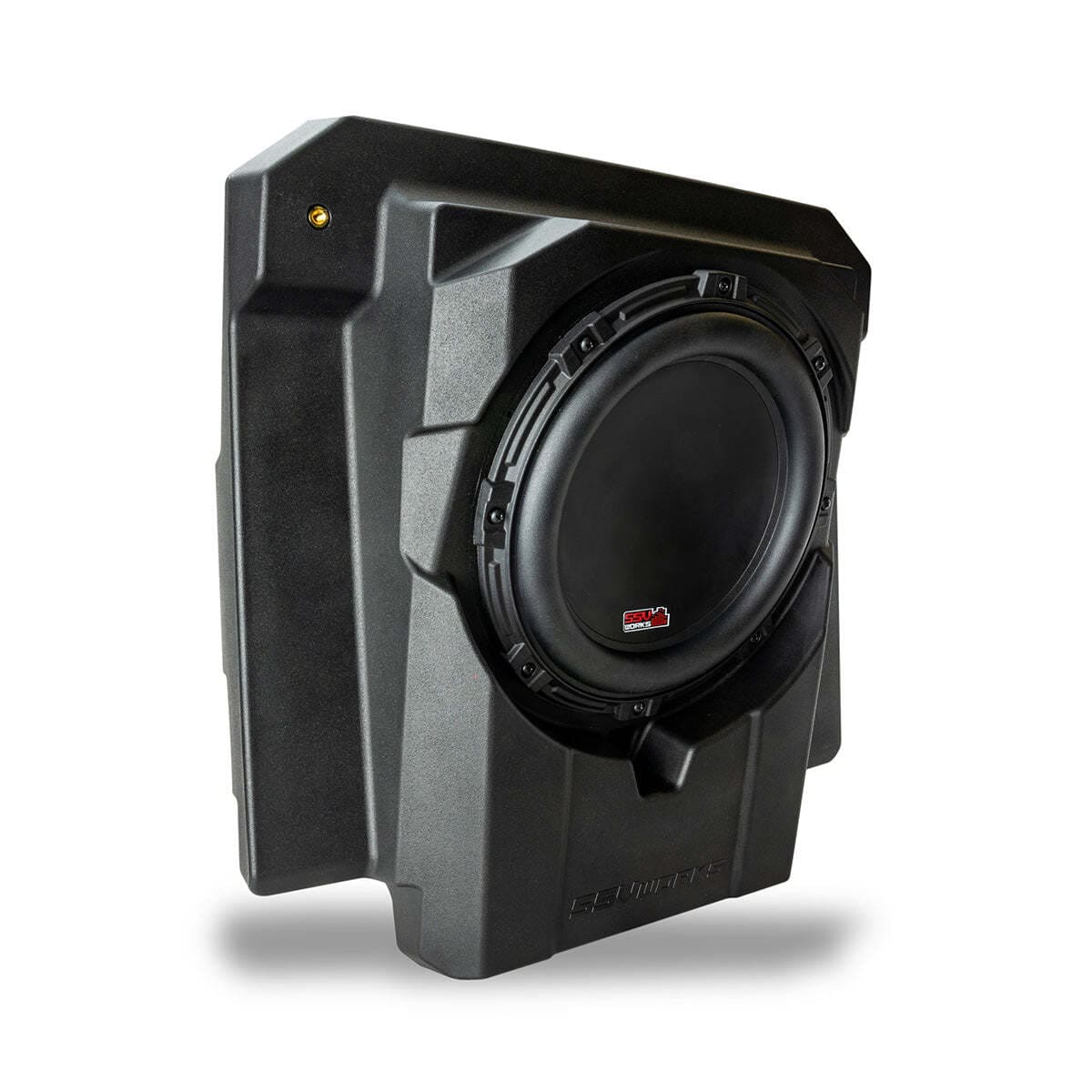 SSV Works '24+ CanAm Maverick R Under-Seat LH/RH 10" Subwoofer Enclosure