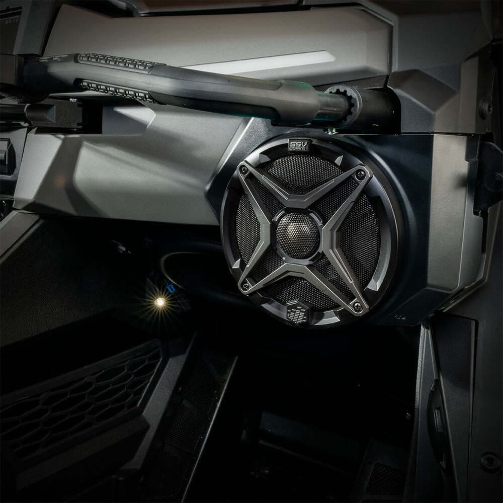 SSV Works '25-'26 Polaris RZR Pro R Front 6.5" Dash Speaker Pods